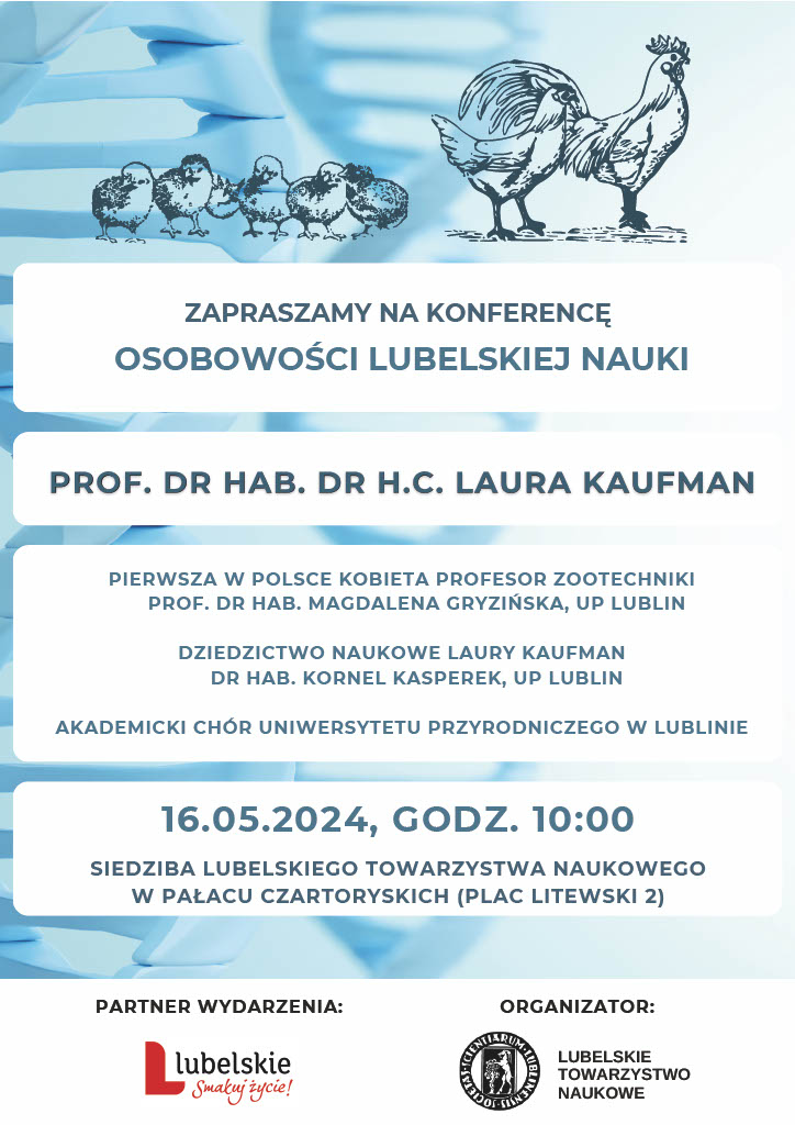 Zaproszenie LNT na Konferencję - Osobowości Lubelskiej Nauki